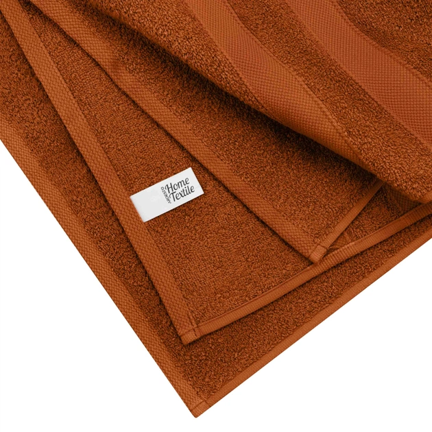 Рушник Ardesto Splendid 100% бавовна, теракотовий 30х50 см (ART2330TE) - зображення 3