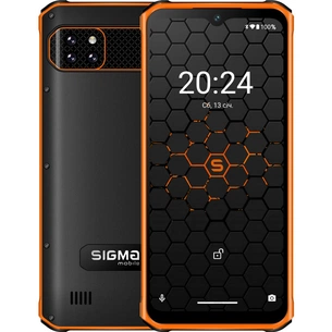 Мобільний телефон Sigma X-treme PQ56 Black Orange (4827798338025) зображення 1