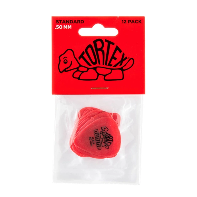 Медіатор Jim Dunlop Tortex Standard Pick .50mm 12 шт. (418P.50) - picture 3