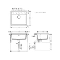 Мийка кухонна Hansgrohe S520-F510 + зміш. Talis M54 (43359800) - зменшене зображення 5