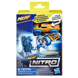 Автотрек Nerf Nitro Перешкода і машинка (E1270) зображення 1