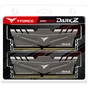 Модуль пам'яті для комп'ютера DDR4 16GB (2x8GB) 3600 MHz T-Force Dark Z Gray Team (TDZGD416G3600HC18JDC01) - уменьшенное изображение 2