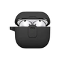 Чохол для навушників Uniq Clyde для AirPods 4 Lock Case Black (8886463693193) - зменшене зображення 3