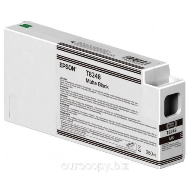 Картридж Epson SureColor SC-P6000/P7000/P8000/P9000 Matte Black 350ml C13T824800/C13T54X800 (C13T54X80N) - picture 1