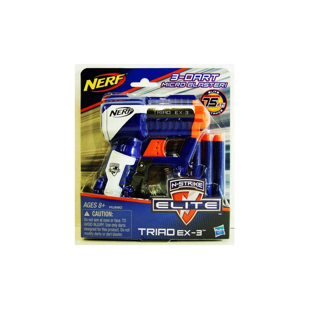 Іграшкова зброя Hasbro Nerf Elite Triad EX-3 (A1690) - зображення 1