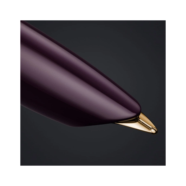 Ручка пір'яна Parker PARKER 51 Premium Plum GT  FP18 F (57 111) - изображение 6