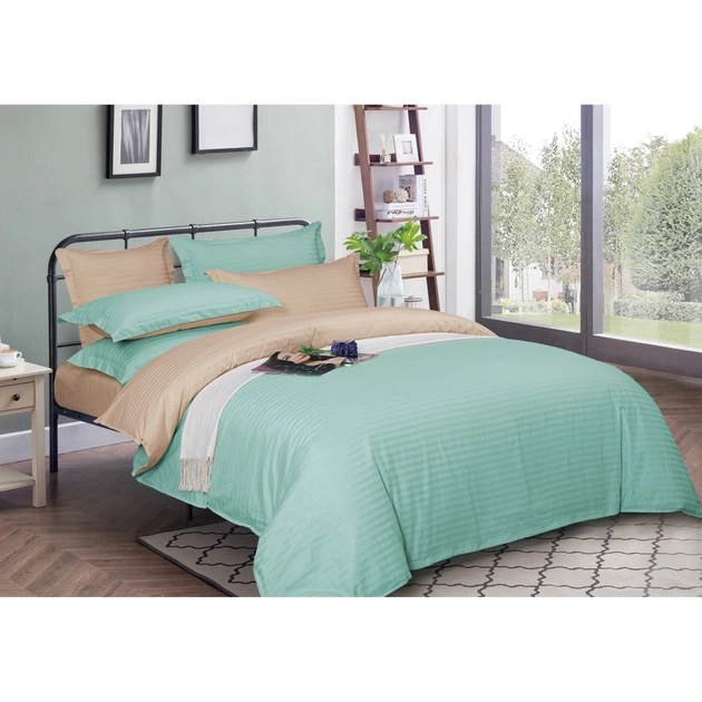 Підковдра MirSon Satin Stripe 30-0014 + 30-0004 Aivengo 110х140 см (2200005260401) - зображення 1