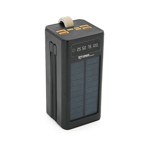 Батарея універсальна 7GO 50000mAh PD/22.5 Solar Black (GPW-01 / 45006) зображення 1