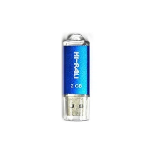 USB флеш накопичувач Hi-Rali 2GB Rocket Series Blue USB 2.0 (HI-2GBRKTBL) зображення 1