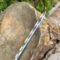 Шампур Metalzavod 630х12х3мм чорний (SHMP-DR-630x12x3-BL) - зменшене зображення 4