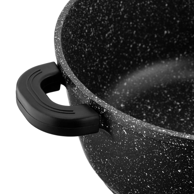 Каструля Ardesto Gemini Anzio, 5л, алюміній, чорний (AR2454GE) - picture 7