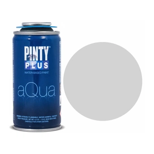 Фарба-аерозоль Pintyplus на водній основі Aqua, Срібна, 150 мл (8429576270402) зображення 1