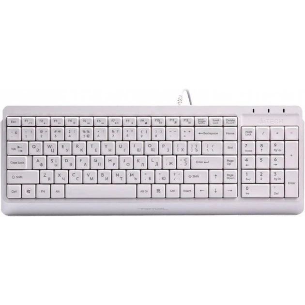Клавиатура A4Tech FK15 White (4711421956888) - изображение 1