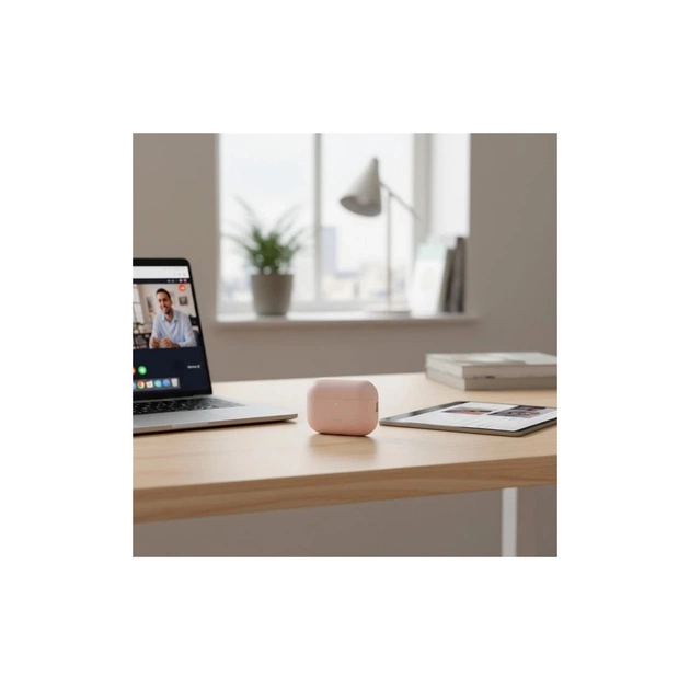 Чохол для навушників Uniq Lino для AirPods Pro 3 gen Silicone Pink (8886463696873) - picture 7