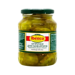 Овочева консервація Iberica Корнішони нарізані 5-7 см 370 мл (8436024299656) picture 1