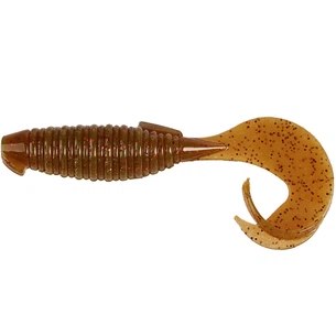 Силікон рибальський Keitech Flapper Grub 4" (7 шт/упак) ц:pal#07 motoroil red flake (1551.11.00) зображення 1