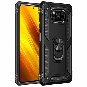 Чохол до мобільного телефона BeCover Military Poco X3 Black (705643) зображення 1