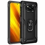 Чохол до мобільного телефона BeCover Military Poco X3 Black (705643) - зменшене зображення 1