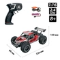 Радіокерована іграшка Sulong Toys Metal Crawler – Nova (сіро-червоний, 1:16) (SL-231RHGR) - зменшене зображення 5