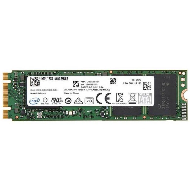 Накопичувач SSD M.2 2280 512GB INTEL (SSDSCKKW512G8X1) - изображение 1