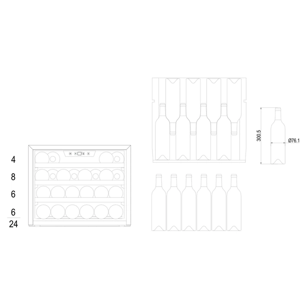 Холодильник Hansa BWC60241B - picture 5