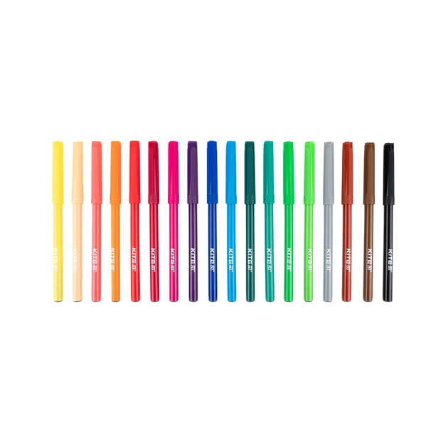 Фломастери Kite Classic 18 кольорів (K-448) - picture 2