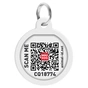 Адресник для тварин WAUDOG Smart ID з QR паспортом "NASA21", коло 25 мм (0625-0148) - уменьшенное изображение 3