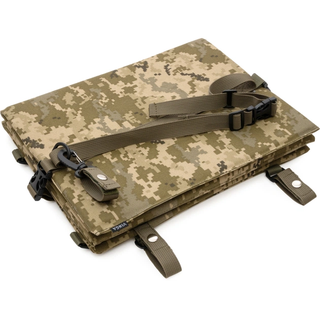 Туристичний килимок Vinga Tactical Military 40х120, Cordura1000D, Pixel (VC4C1000PX) - зображення 1