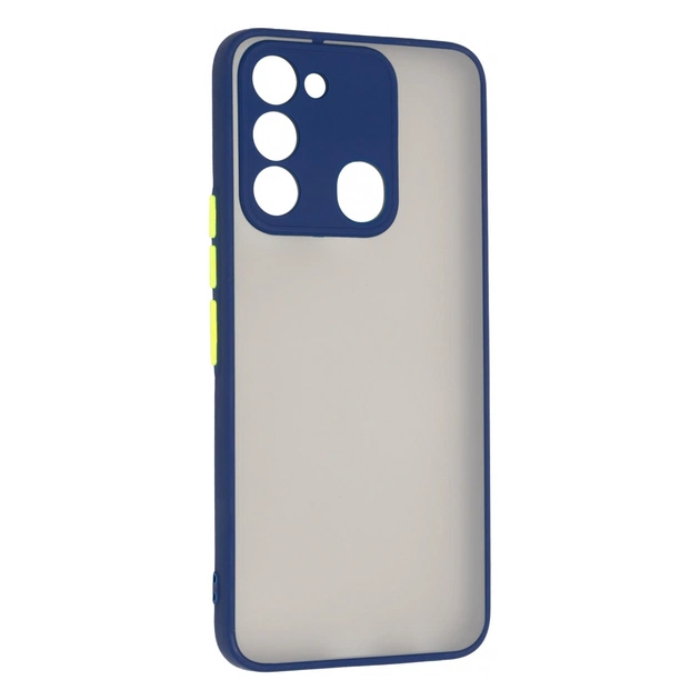 Чохол до мобільного телефона Armorstandart Frosted Matte Tecno Spark Go 2022 (KG5) Navy Blue (ARM72393) - зображення 1