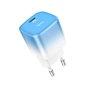 Зарядний пристрій HOCO C101A USB-C PD20W + cable USB-C to Lightning Ice Blue (6931474769381) - зменшене зображення 10