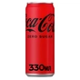 Напій Coca-Cola Zero Безалкогольний сильногазований Без цукру 330 мл (5449000131805) - зменшене зображення 1