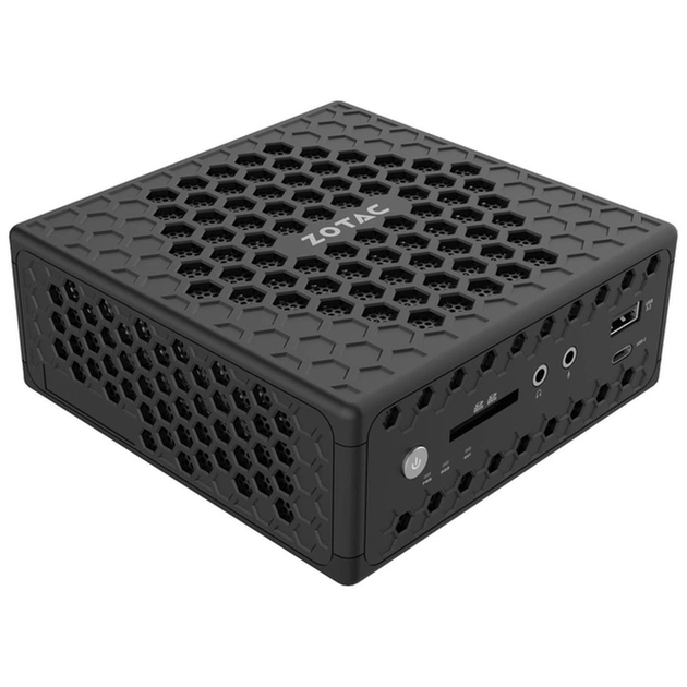 Комп'ютер Zotac CI337 nano / Intel N100, M.2 PCIe 3.0 x1/SATA SSD слот (2242), 2.5" SATA (ZBOX-CI337NANO-BE) - изображение 1