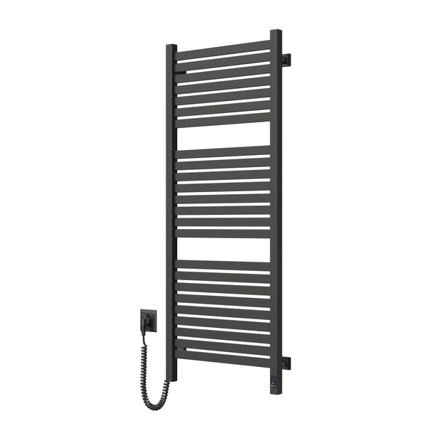 Сушарка для рушників Navin Авангард Х, 1200х480х71мм, Wi-Fi, сталь, чорний муар, ліве підключення (12-272155-4812) - изображение 4