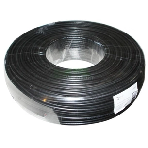 Кабель телевизионный Ritar RG-59, 0,81мм.CU, 64x0.12m CCA экран,+2*0.5power, black PVC (RT-B100-RG59+2x0.5mm) изображение 1