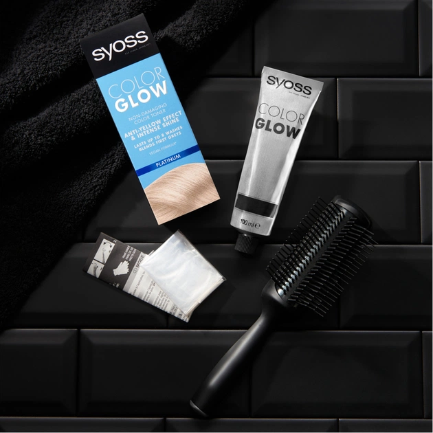 Відтінковий бальзам Syoss Color Glow Platinum - Платиновий Блондин 100 мл (9000101679267) - picture 9