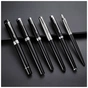 Ручка пір'яна Parker SONNET 17 Matte Black Lacquer GT  FP F + блокнот Parker + подар.упаковка GIFT24 (84 811b24) - зменшене зображення 8