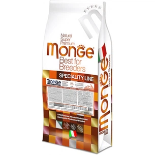 Сухий корм для собак Monge Dog All breeds Adult Light зі смаком риби та рису 15 кг (8009470006361) зображення 1