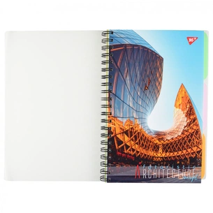 Блокнот Yes А4 Futuristic architecture 144 аркуша пластикова обкладинка (681945) зображення 1