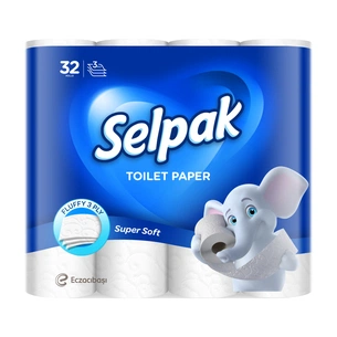 Туалетний папір Selpak 3 шари 32 рулони (8690530284463) зображення 1