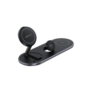 Зарядний пристрій Acefast Wireless QI 3in1 15W E19 Qi2 (6974316283096) зображення 1