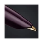 Ручка пір'яна Parker PARKER 51 Premium Plum GT  FP18 F (57 111) - зменшене зображення 6