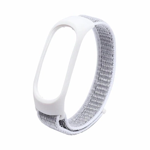 Ремінець до фітнес браслета XoKo Nylon для Xiaomi Mi Smart Band 5 White (XK-NLN5-WT) зображення 1