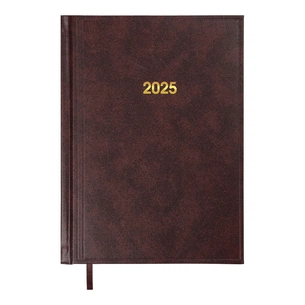Тижневик Buromax датований 2025 BASE (Miradur) A5 бордовий (BM.2108-13) изображение 1