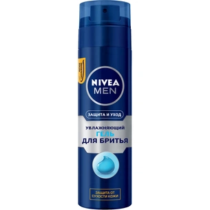 Гель для гоління Nivea Men Класичний з алое вера та провітаміном В5 200 мл (4005900369109) зображення 1
