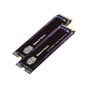 Термопрокладка CoolerMaster Thermal Pads M.2 SSD 60x18x0.5mm 2 in 1 kit (CMA-TNCLP2XXBK1-GL) - зменшене зображення 1