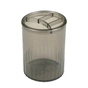 Підставка для ручок Delta by Axent Stationery glass-stand, 4 compartments, charcoal-grey (D4009-28) - зменшене зображення 1