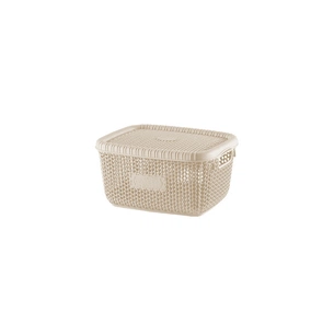 Кошик для зберігання Violet House 1009 Віолетта Cappuccino 5 л (1009 Віолетта CAPPUCHINO з/кр. 5) зображення 1