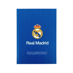 Дневник школьный Kite Real Madrid, твердая обложка (RL26-262-1) изображение 1