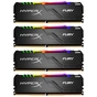Модуль пам'яті для комп'ютера DDR4 128GB (4x32GB) 3200 MHz HyperX Fury RGB Kingston Fury (ex.HyperX) (HX432C16FB3AK4/128) - зменшене зображення 1