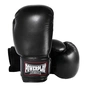 Боксерські рукавички PowerPlay 3004 Classic Чорні 6 унцій (PP_3004_6oz_Black) - зменшене зображення 1